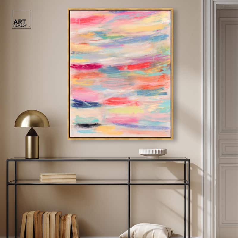Color Play III Canvas by Art Remedy