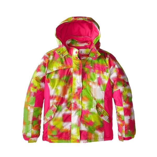 Shop Big Chill Little Girls Space Dye Systems Snowboard Coat Ski
