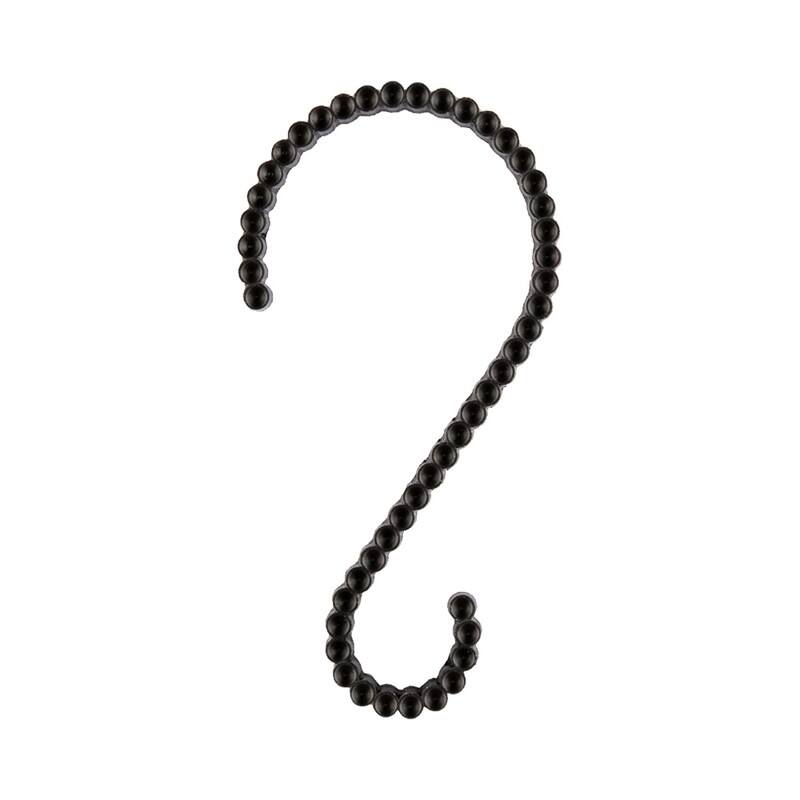 Utopia Alley Rustproof Zinc Shower Curtain Rings for Bathroom, Set of 12