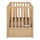 preview thumbnail 11 of 49, Toddler Bed Crib with Guardrail & Drawers & 3 Height Options