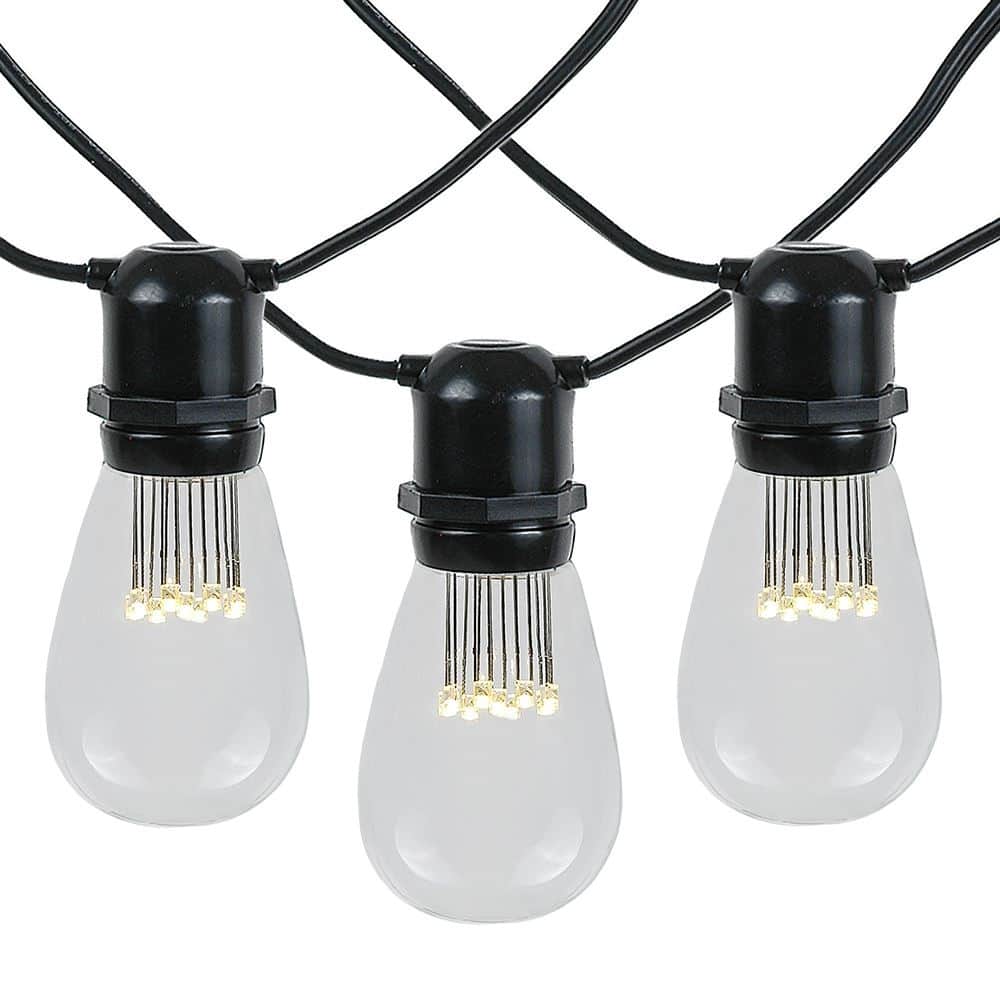 100/330 Foot S14 Edison Outdoor Patio String Lights, Market Lights