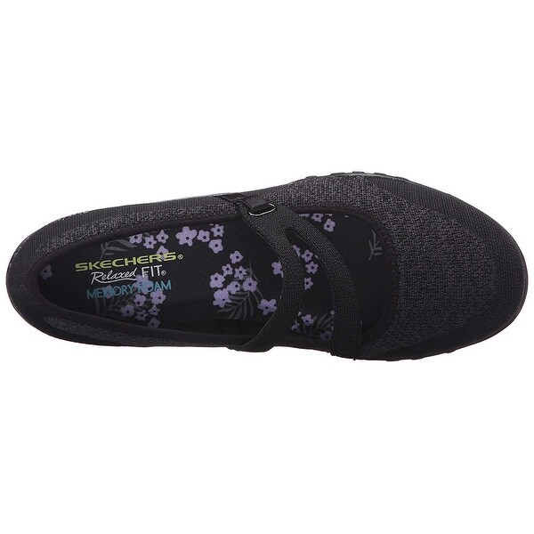 skechers sport women's breathe easy lucky lady mary jane flat