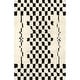 preview thumbnail 4 of 5, Nuloom Nathalie Modern Checkered Shag Area Rug