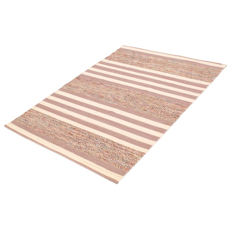 Ankara FW Brown Kilim 5'1" x 7'8" - 5'1 x 7'8