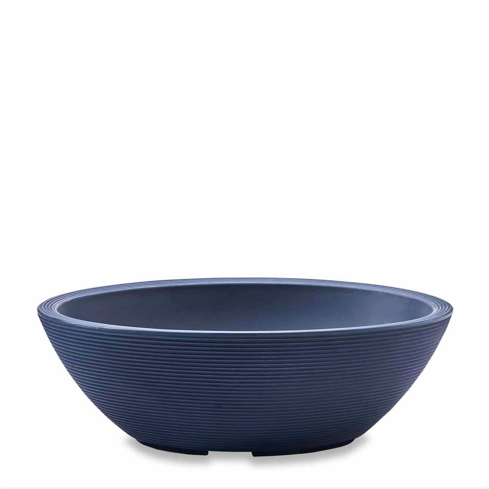 Delano Indoor Outdoor Oval-shaped Planter Bowl