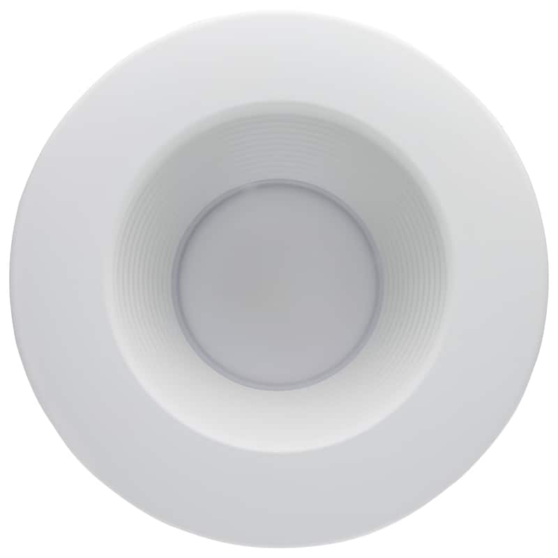 Retrofit Deep Baffle 8/10.5/13.5Ws 27K/30K/35K/40K/50K CCT 5-6In Round White 120V