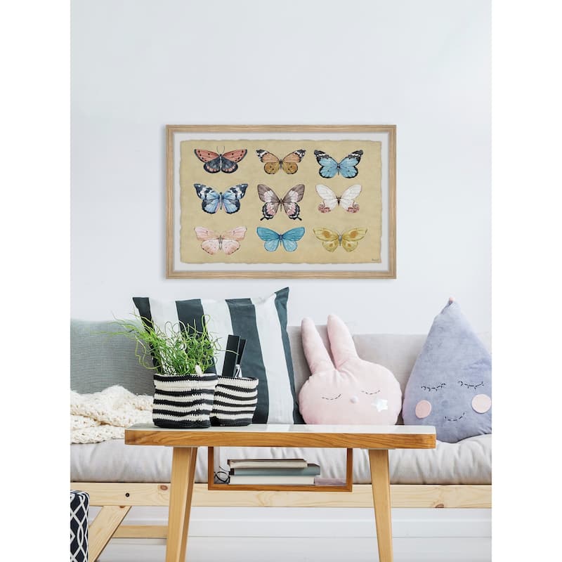 Striking Colors Framed Print