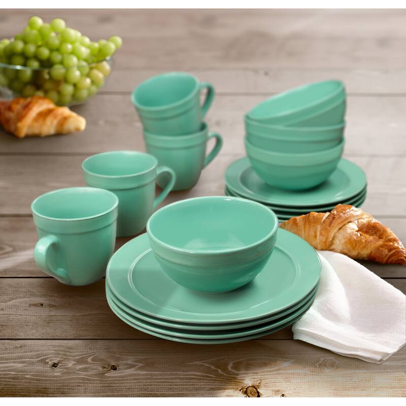 Olivia 16 Piece Dinnerware Set (Service for 4)