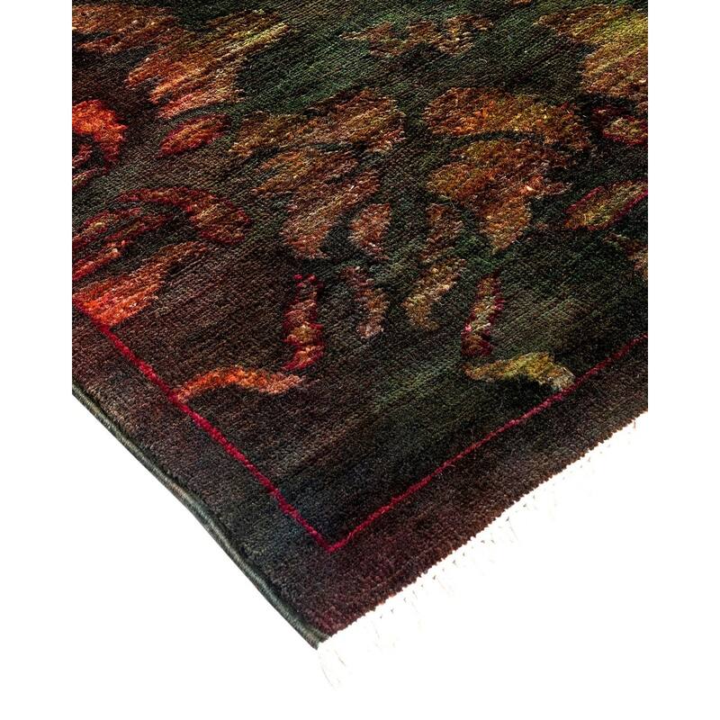 Vibrance, One-of-a-Kind Hand-Knotted Area Rug - Multi, 9' 10" x 13' 10" - 9' 10" x 13' 10"