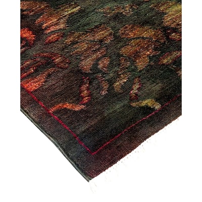 Vibrance, One-of-a-Kind Hand-Knotted Area Rug - Multi, 9' 10" x 13' 10" - 9' 10" x 13' 10"