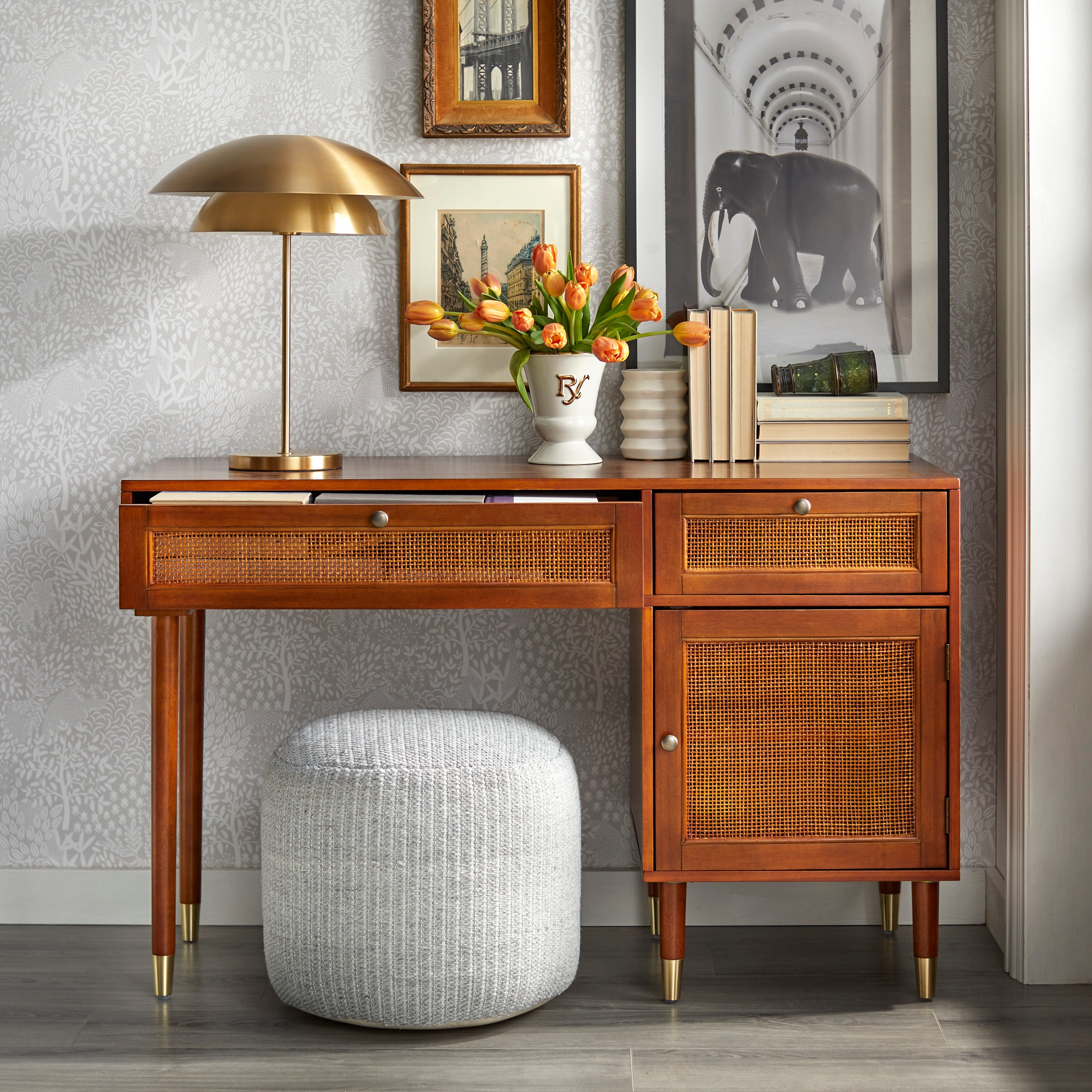 angelo HOME Allen Cane Front Desk On Sale Bed Bath Beyond