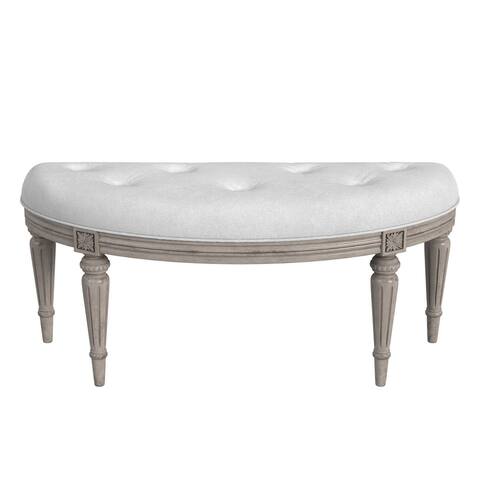 Tamara Upholstered Demilune Bench