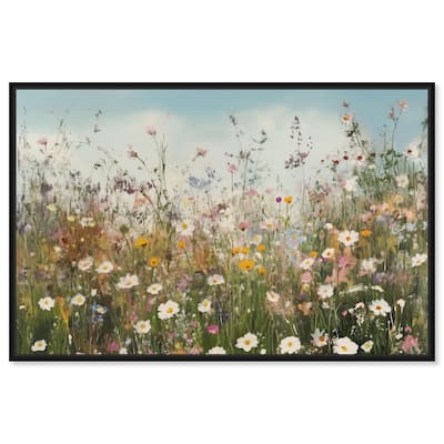 Glimmering Glade Garden III Canvas by Art Remedy