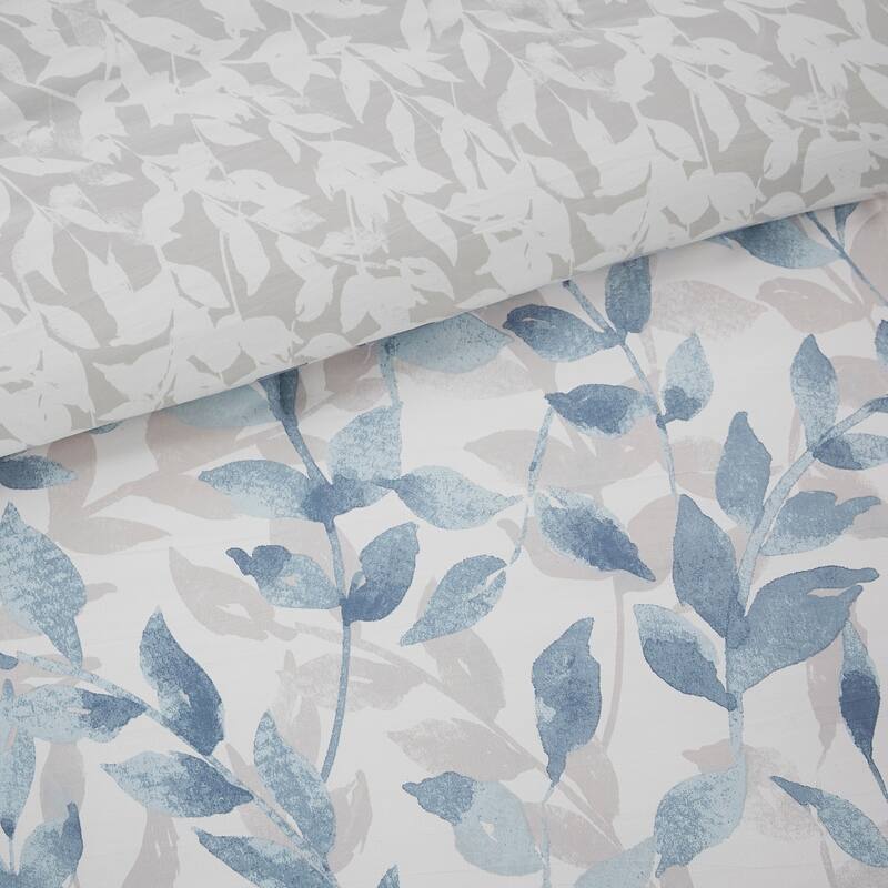 Madison Park Essentials Thelma Reversible Comforter Set with Bed Sheets