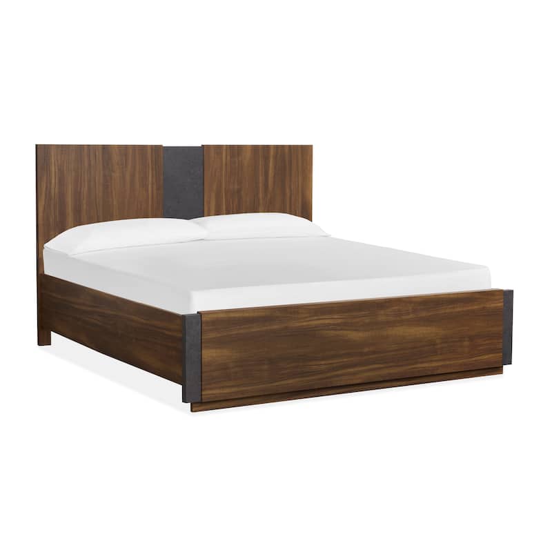 Magnussen Home Jensen Tavern Brown Panel Bed - Queen