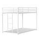 preview thumbnail 17 of 18, Twin over Twin Metal Bunk Bed with Strong Construction