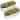 2-Pack Oval Galvanized Raised Garden Beds, Metal Planter Boxes with Open-Ended Base for Vegetables Flowers