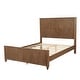 preview thumbnail 14 of 20, Christopher Knight Home - Silverton Modern 3-Piece Bedroom Set with Classic Grooved Panels Bed Frame & Matching Nightstands