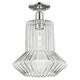 Option Polished Nickel / Clear Fluted