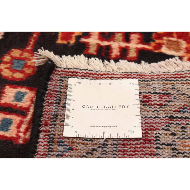 ECARPETGALLERY Hand-knotted Anadol Black Wool Rug - 4'2 x 6'9