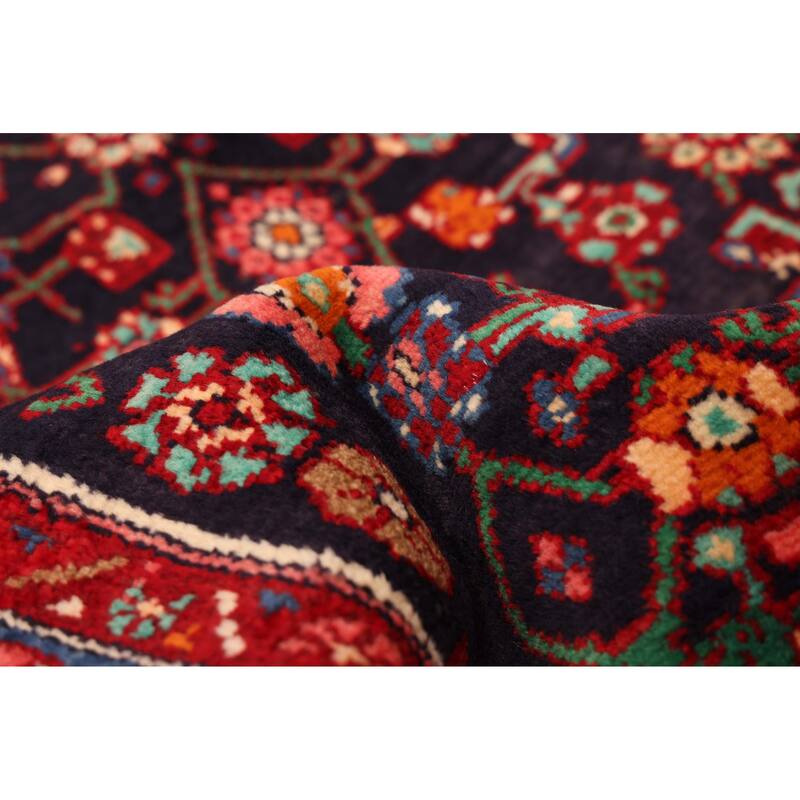 ECARPETGALLERY Hand-knotted Anadol Dark Navy Wool Rug - 3'1 x 9'10