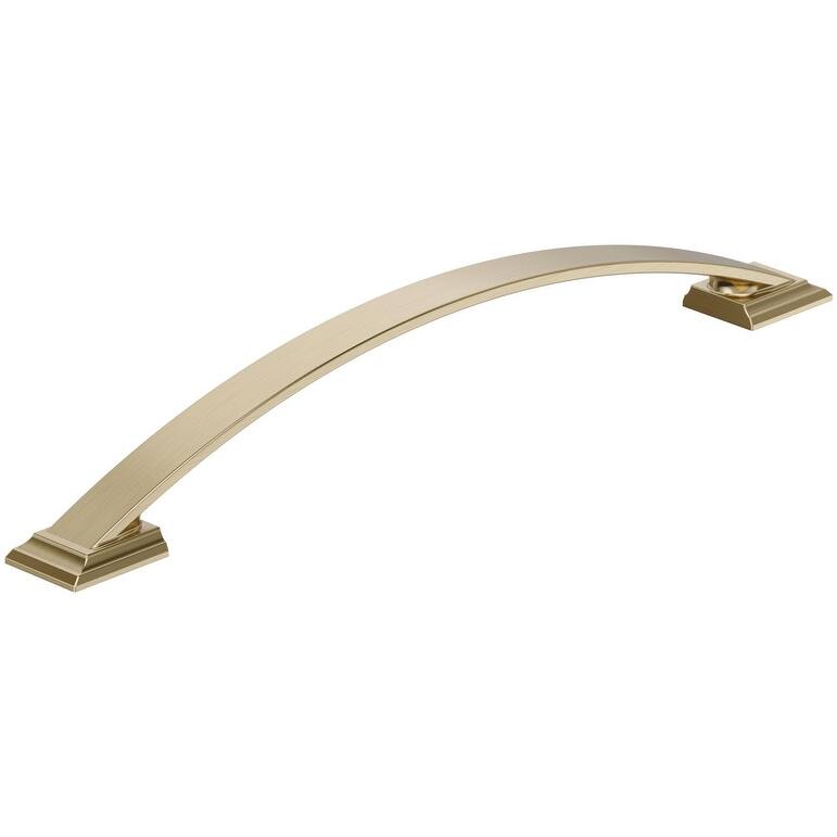 Amerock BP29351 Candler 8-13/16" Center to Center Arch Cabinet Pull - Golden Champagne