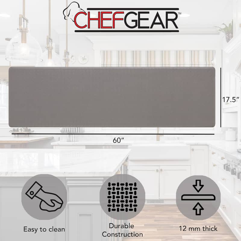 Chef Gear Playa Basketweave Anti-Fatigue Kitchen Wellness Mats