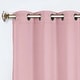 preview thumbnail 11 of 129, Superior Solid Machine Washable Room Darkening Grommet Curtains, Set of 2