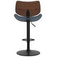 preview thumbnail 24 of 26, WYNDENHALL Annie Mid Century Modern Adjustable Bar Stool - 20.5"D x 19.7"W x 36.22 - 44.09 "H