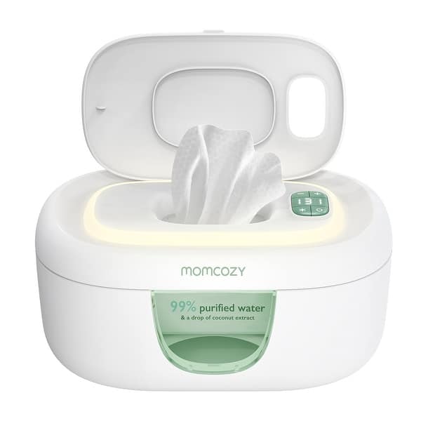 slide 2 of 10, Momcozy Large Capacity Baby Wipe Warmer - White - No Size