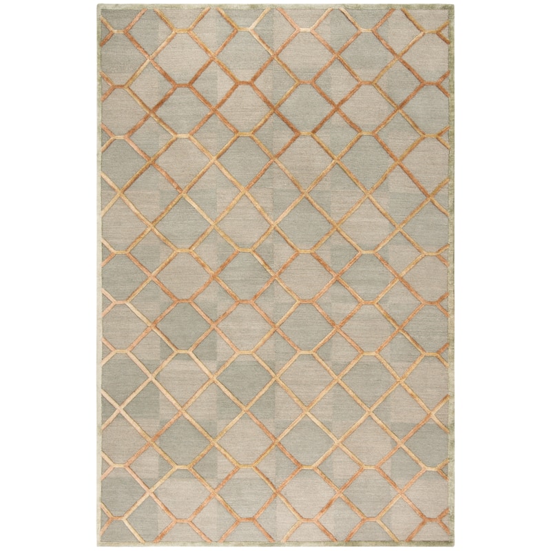 SAFAVIEH Couture Hand-knotted Omera Modern Wool Rug