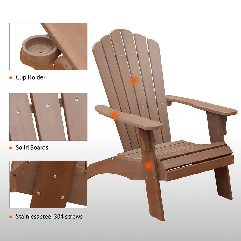 Polystyrene Adirondack Chair-Used