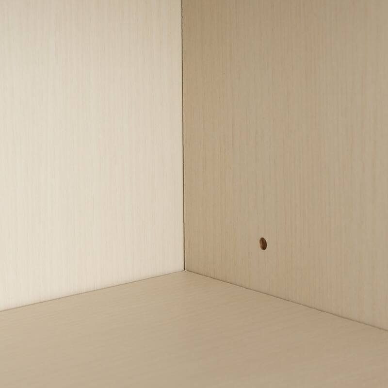 SAFAVIEH Home Trudy 1 Drawer 5-Shelf Media Stand - 15"W x 55"D x 24"H