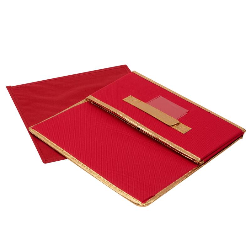 Simplify Holiday Storage Box in Red