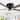 Bella Depot 52" Black Farmhouse Flush Mount Ceiling Fan with Light and Remote 6-Speed Fan for Bedroom Living Room