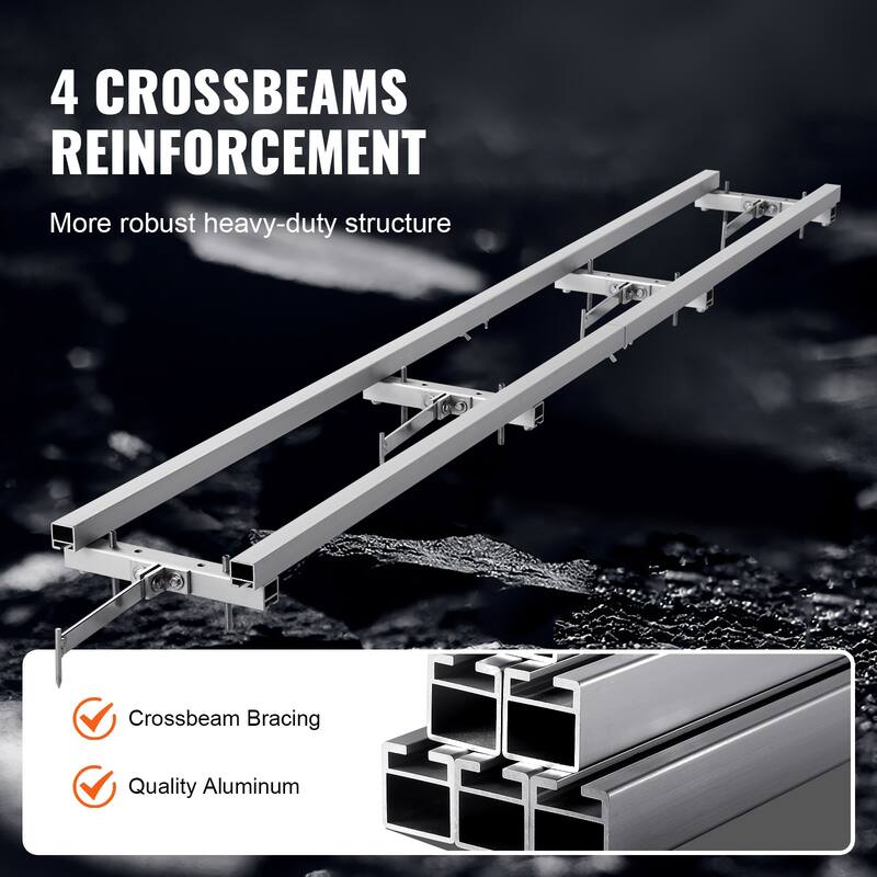 Rail Mill Guide System for Builders and Woodworkers - 9 ft