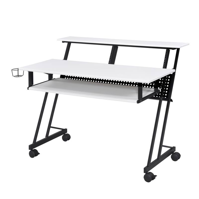 Memphis Music Studio Desk with Keyboard Tray