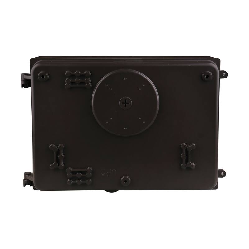 CCT and Wattage Adjustable (80W/100W/120W) LED Cutoff Wall Pack Integrated Bypassable Photocell 120-277 V