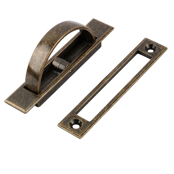 Dorm Metal Furniture Cabinet Drawer Cupboard Pull Handle Grip Handgrip Bronze Tone