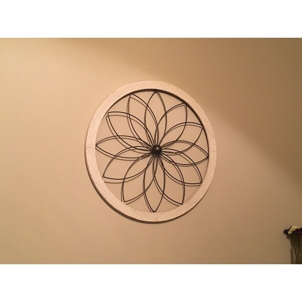 Top Product Reviews For Stratton Home Decor Flower Metal And Wood