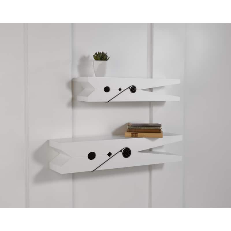 Decorative Wood Wall Shelf
