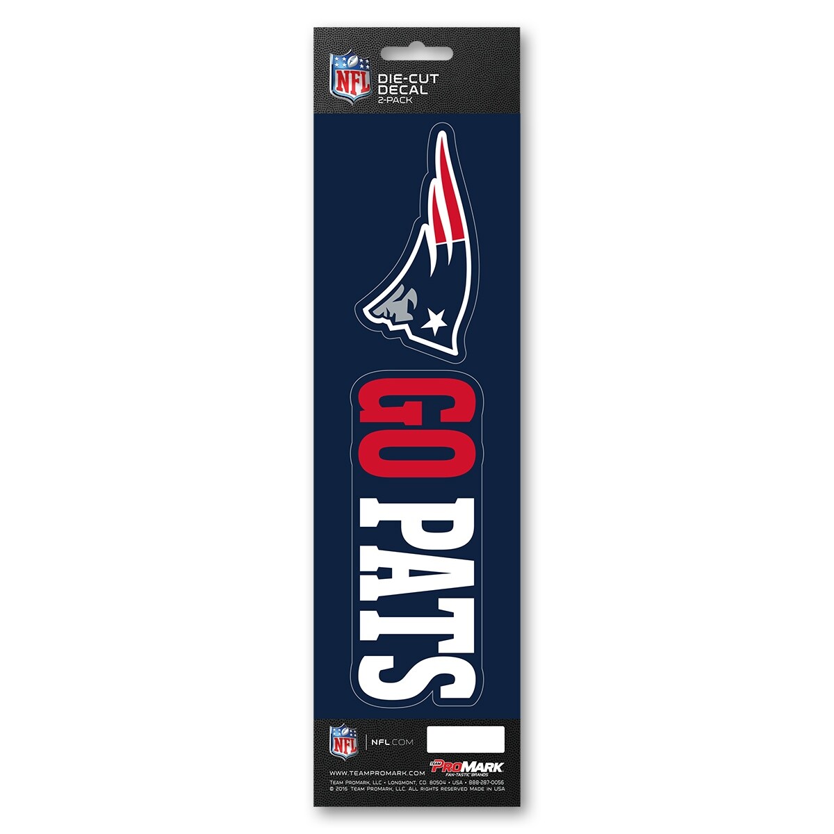 Shop New England Patriots Decal Die Cut Slogan Pack Overstock 27571293