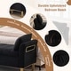 preview thumbnail 26 of 38, 66"W Teddy Storage Bench for Bedroom End of Bed with Arm and Two Pillows