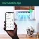 preview thumbnail 6 of 12, Hisense 8,000 BTU Window Air Conditioner with ConnectLife App, Up to 350 Sq. Ft.