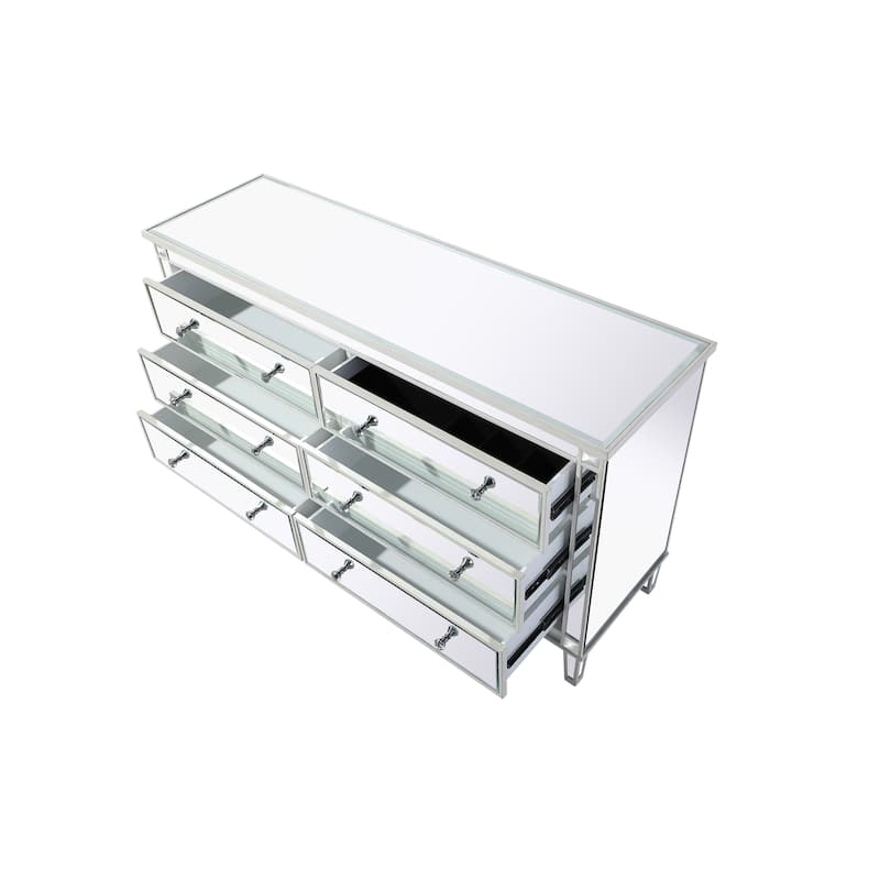 Cosmo 6-Drawer Double Dresser 60"