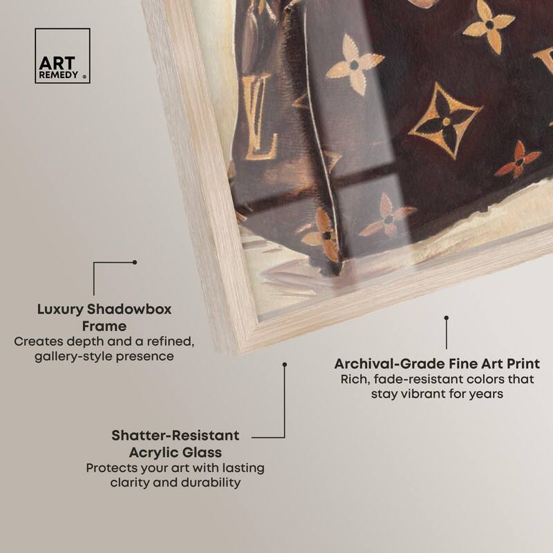 Doll Memories Majestic Monogram Shadowbox by Art Remedy