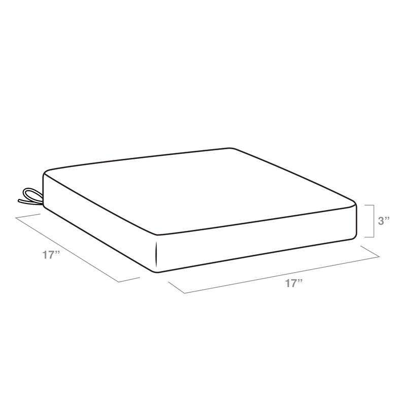 ARDEN Basics Outdoor Seat Pad Cushion