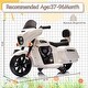 preview thumbnail 15 of 43, Electric Ride-On Motorcycle for Kids - 6V Dirt Bike with USB, AUX, Music, and Headlight - Perfect for Toddlers Ages 1-3