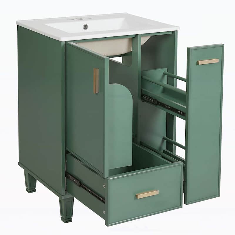 24" Bathroom Vanity with Sink