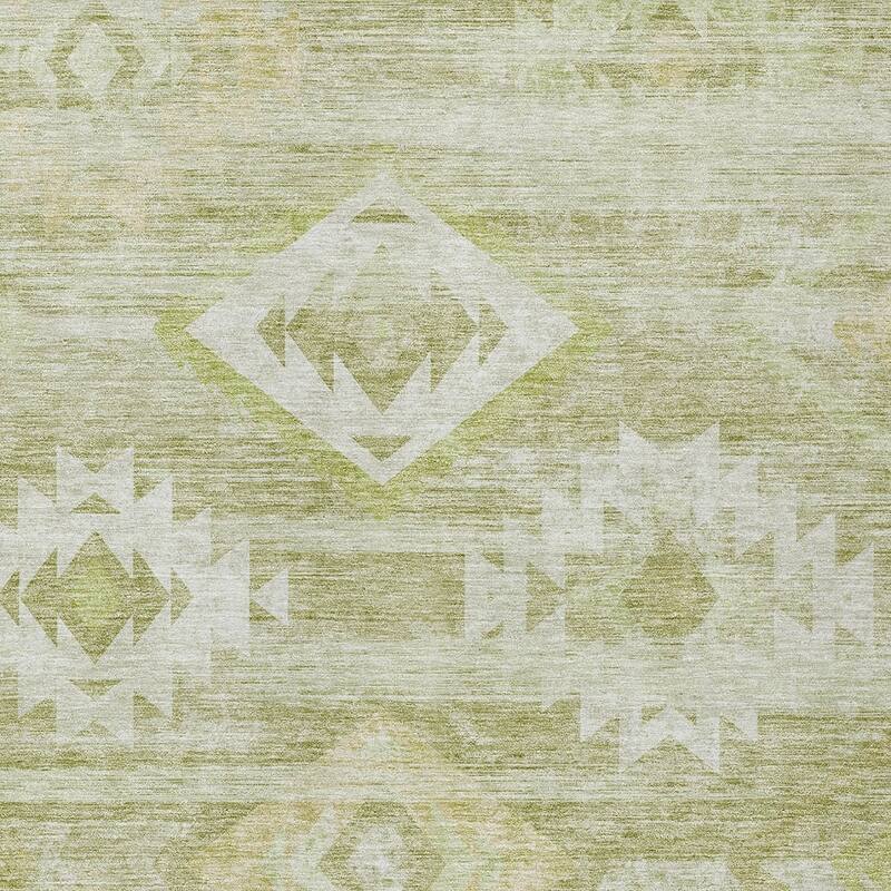 HomeRoots Southwestern Transitional Rectangle Outdoor Rug